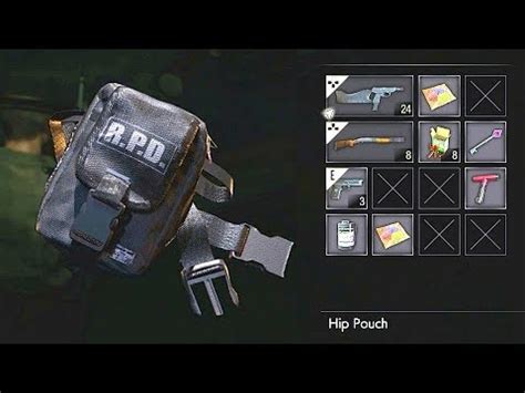 re2 inventory|Resident Evil 2 Remake: Inventory Pouch Locations Guide.
